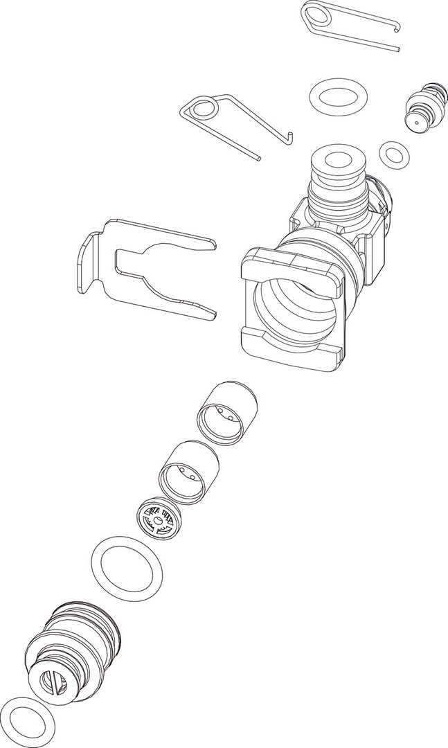 BOSCH Ersatzteil TTNR: 87376009640 Anschlussgruppe