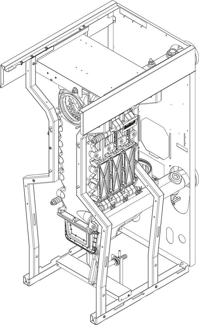 BOSCH Ersatzteil TTNR: 8738804583 Kesselblock CLA-1 4Gld (r) everp