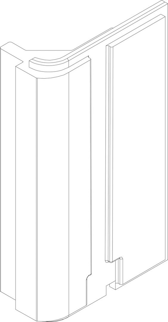 BOSCH Ersatzteil TTNR: 8738206081 Seitenteil EPP > 10 kW
