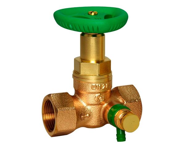 Flamco Rotguss-Kolbenventil DN40, Entleerung Muffe-Muffe M1204110 Flamco Rotguss-Kolbenventil DN40, Entleerung Muffe-Muffe M1204110