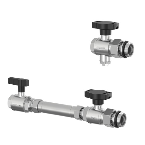 Flamco WM-Zaehler-Anbauset Universal waagr. DN20 G3/4i x G1a MS vern. F14030