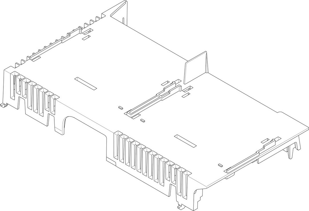 BOSCH Ersatzteil TTNR: 8718586090 Modultraeger weiss everp