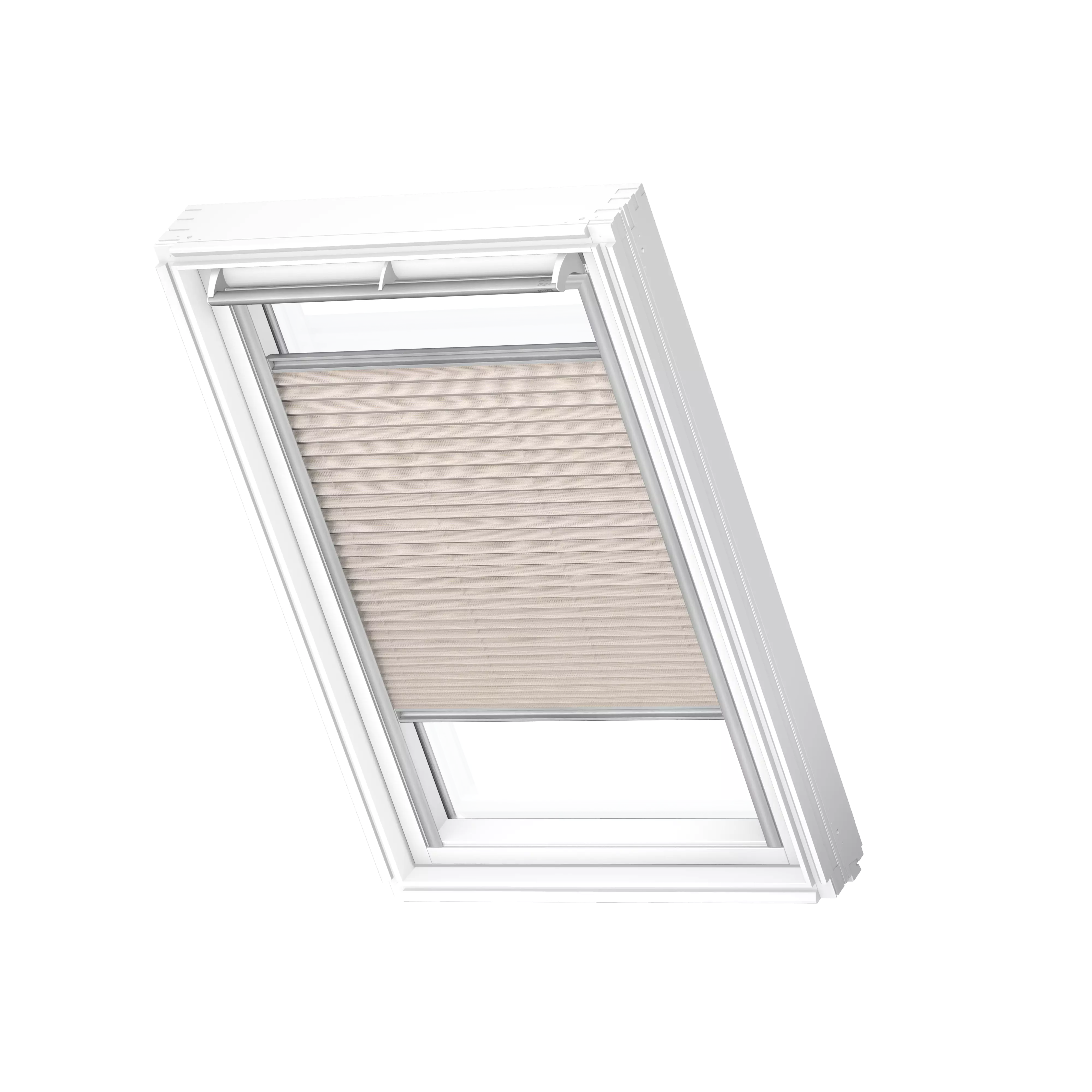 VELUX Plissee manuell Leinen, alu Schiene, Premium FHL S06 1275S VELUX Plissee manuell Leinen, alu Schiene, Premium FHL S06 1275S