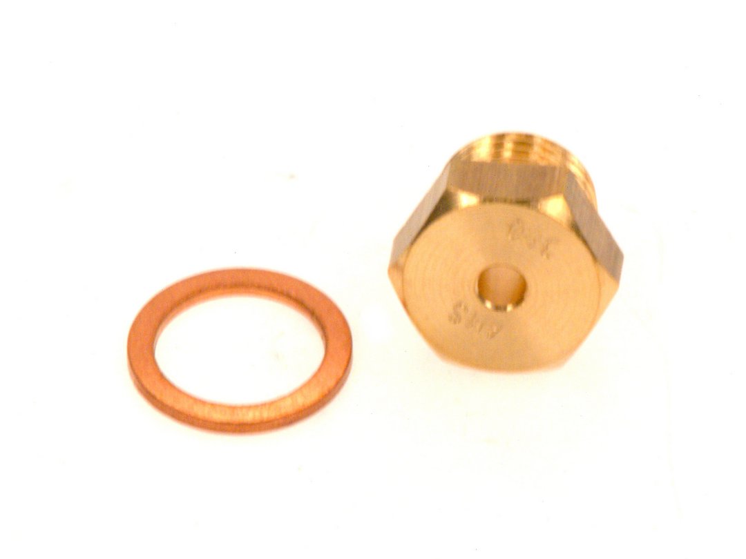 BOSCH Ersatzteil TTNR: 8718589302 Hauptgasduese d:3,80 Sw16 16lg everp
