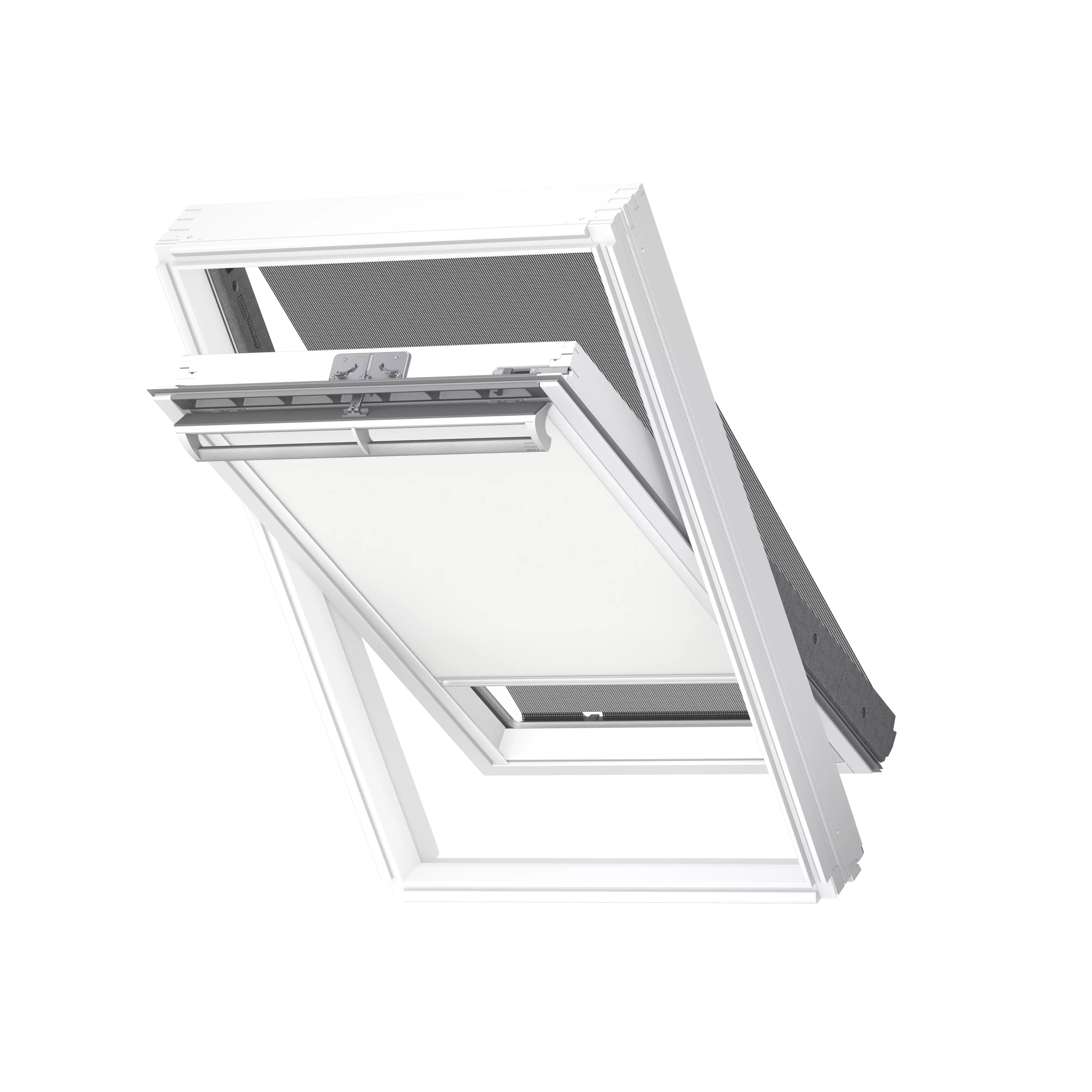 VELUX Vorteils-Set Markise u. Verd.-Rollo Weiss, weisse Schiene, Standard DOP PK06 1025SWL