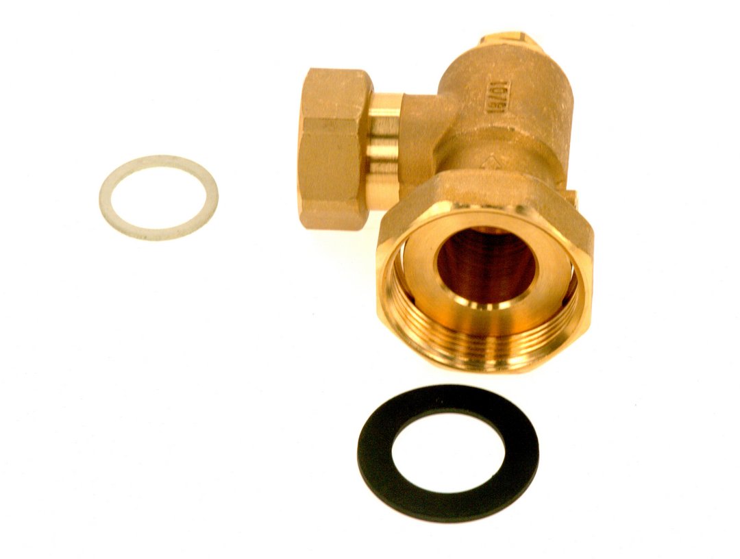 BOSCH Ersatzteil TTNR: 67900918 Rueckschlagventil Eckform G1-1 1/2" everp BOSCH Ersatzteil TTNR: 67900918 Rueckschlagventil Eckform G1-1 1/2" everp