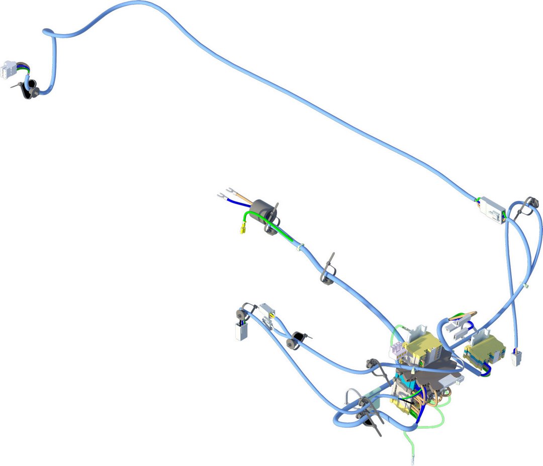 BOSCH Ersatzteil TTNR: 8738213900 Kabelbaum BOSCH Ersatzteil TTNR: 8738213900 Kabelbaum