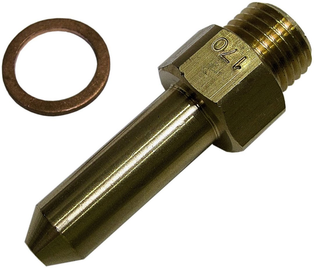 BOSCH Ersatzteil TTNR: 8718584786 Hauptgasd1,70 Bohrung SW16 48 lg everp