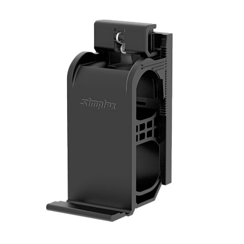 Flamco Befestigungsschelle KOMFORT Plus Kunststoff schwarz, fuer Rohre bis 22mm F72003