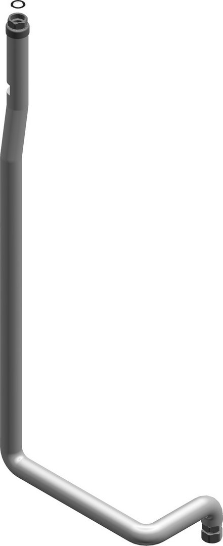 BOSCH Ersatzteil TTNR: 63024714 Anschlussrohr 18x1 Kupfer Warmw kpl