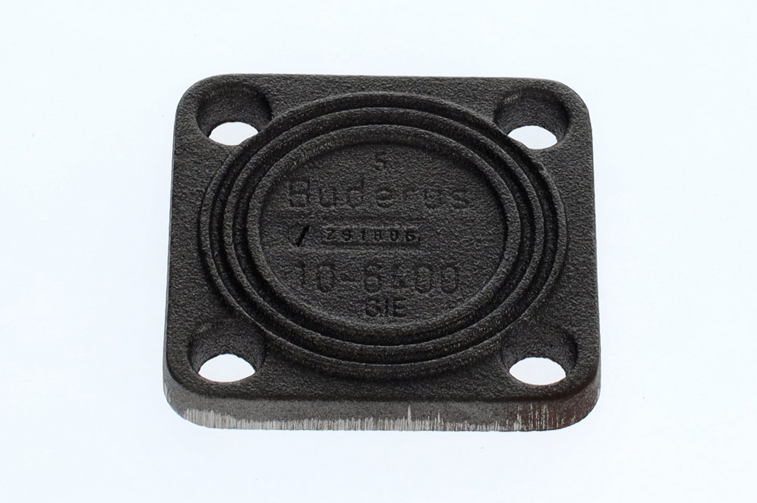 BOSCH Ersatzteil TTNR: 5428081 Flansch vierkant 110 Mod1106400