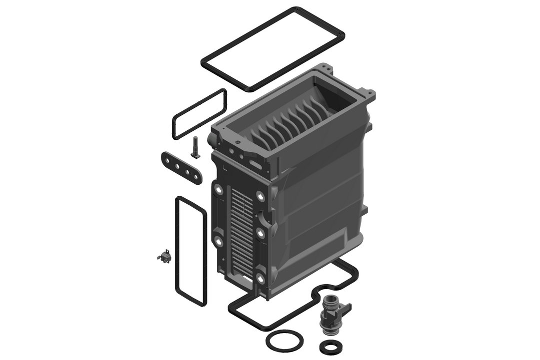 BOSCH Ersatzteil TTNR: 8737712170 Waermetauscher WB5-IV BOSCH Ersatzteil TTNR: 8737712170 Waermetauscher WB5-IV