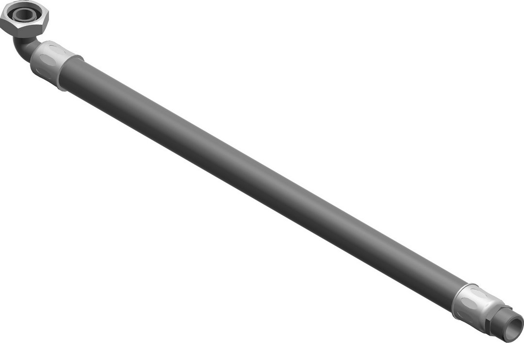 BOSCH Ersatzteil TTNR: 5177710 Anschlussschlauch 490mm rot everp