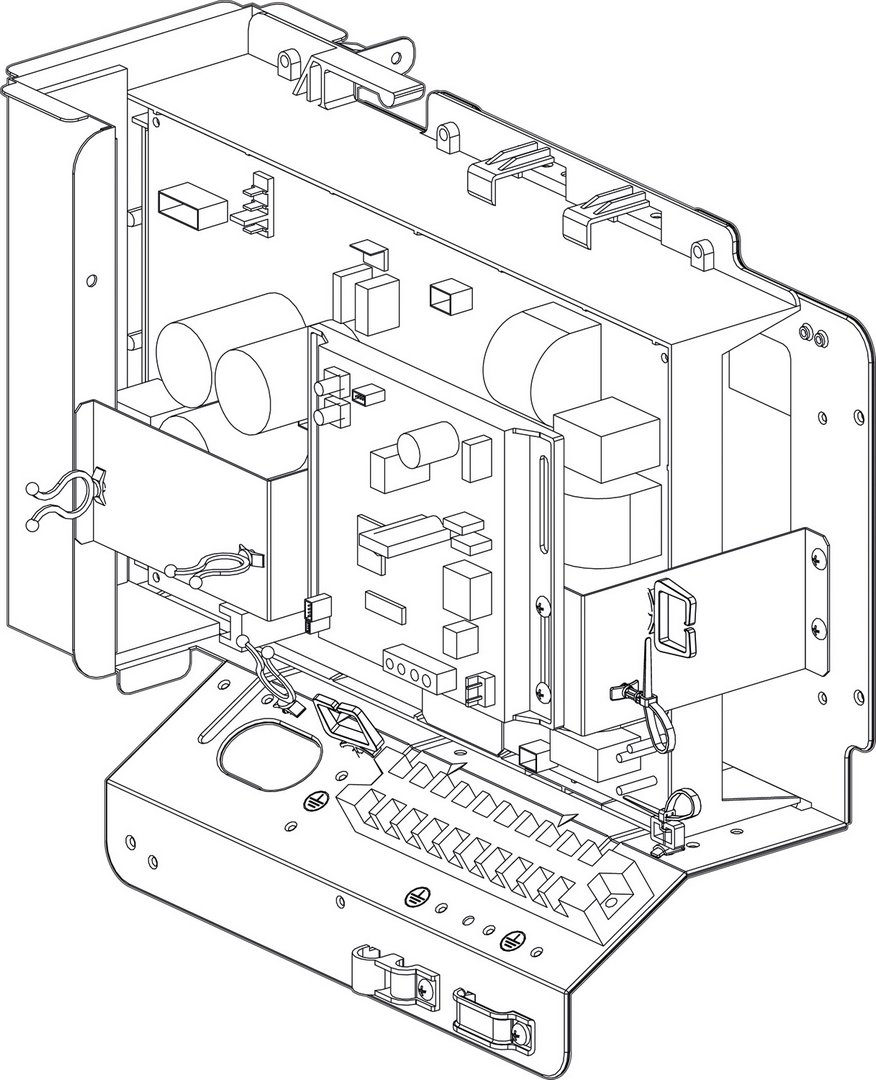 BOSCH Ersatzteil TTNR: 8738207324 Steuergeraet 6kW