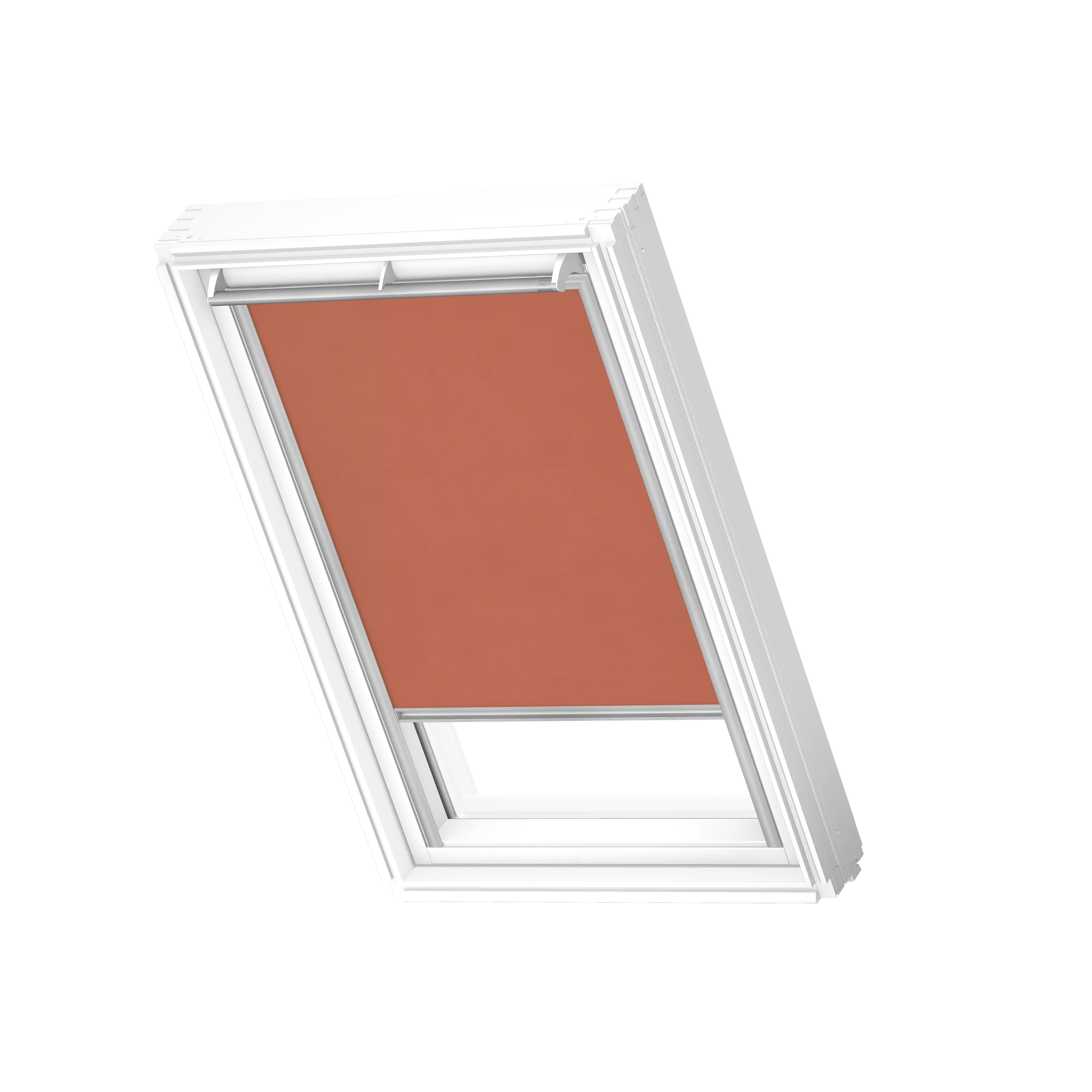 VELUX Rollo manuell Orange, alu Schiene, Premium RFL Y45 4164S VELUX Rollo manuell Orange, alu Schiene, Premium RFL Y45 4164S
