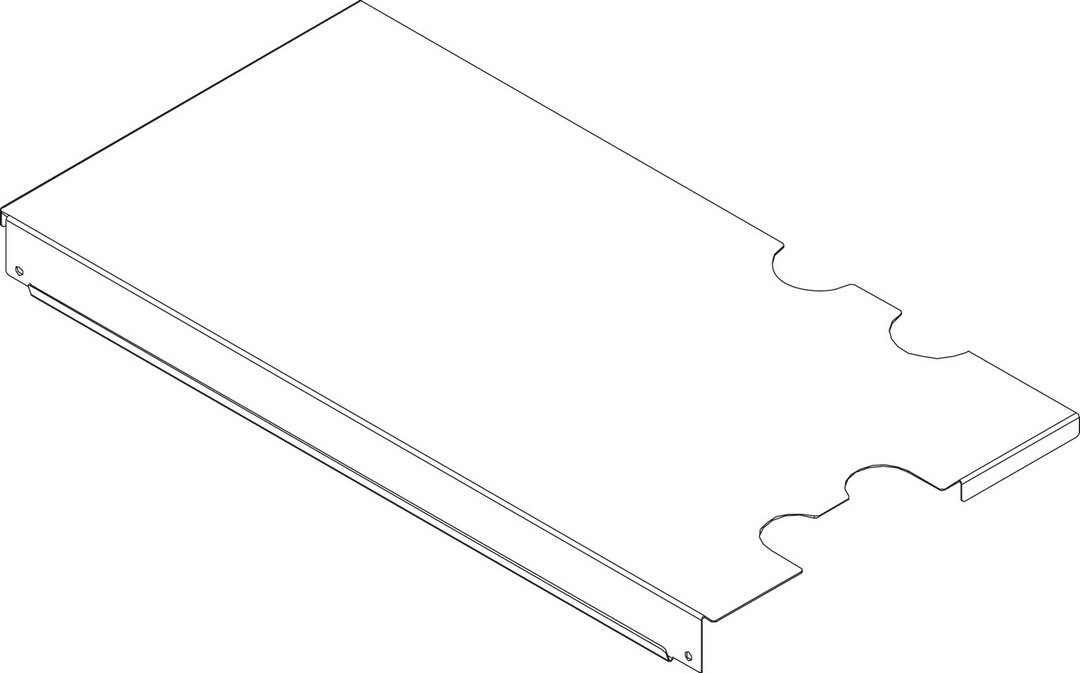 BOSCH Ersatzteil TTNR: 8733703221 Abdeckung oben vorne