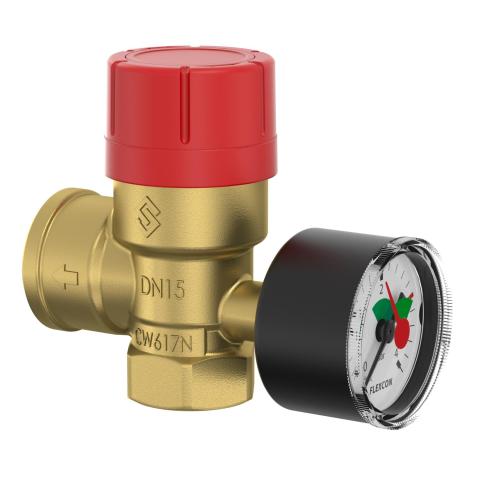 Flamco Sicherheitsventil Prescomano Rp1/2 - 2,5 bar, 50 kW 27687 Flamco Sicherheitsventil Prescomano Rp1/2 - 2,5 bar, 50 kW 27687