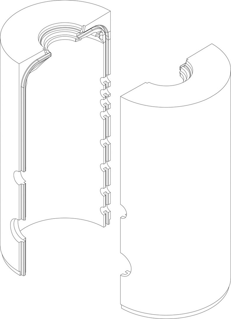BOSCH Ersatzteil TTNR: 8735100592 Waermeschutz Speicher P1300-C everp