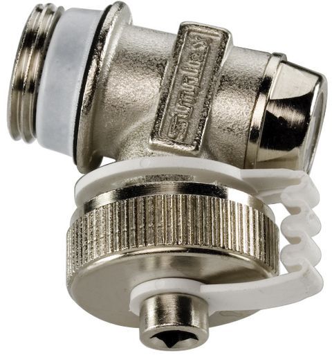 Flamco Entleerungsstopfen R Exclusiv G1/2a x G3/4 Schlauchanschl. MS vern. F10602