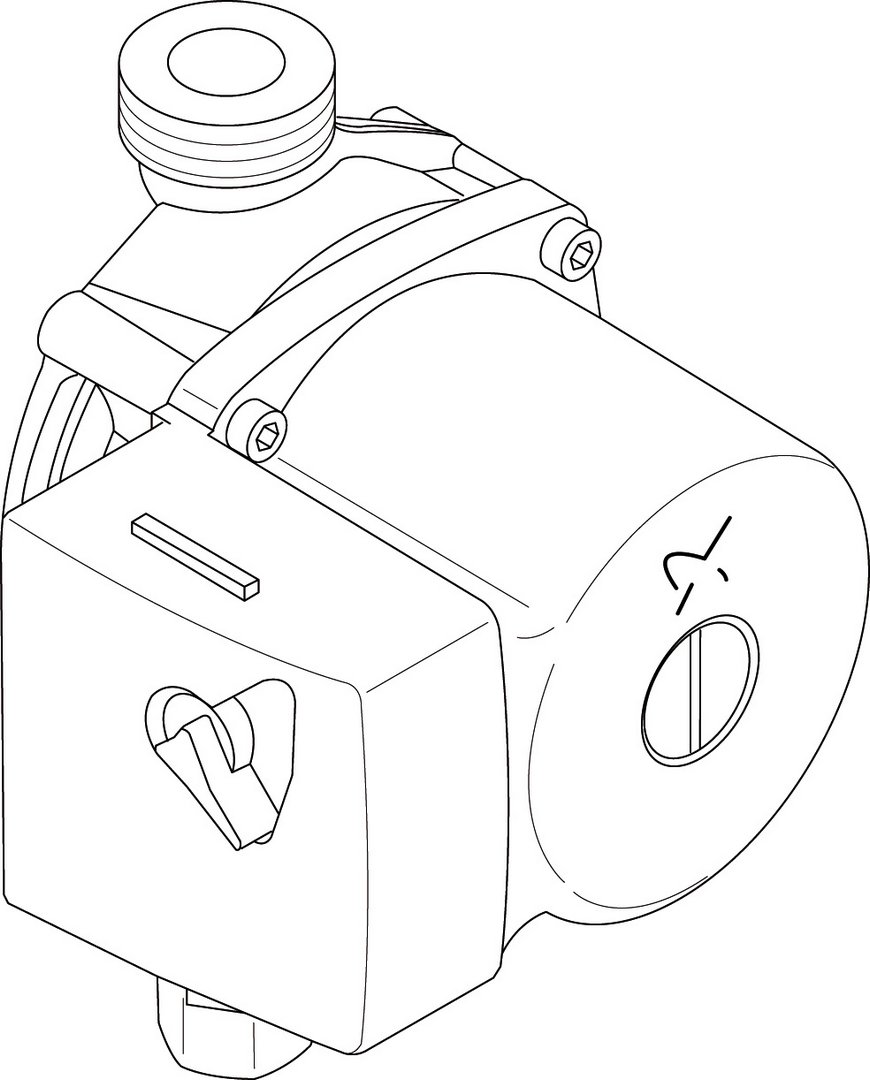 BOSCH Ersatzteil TTNR: 87185320660 Pumpe UPSO 15-70 BOSCH Ersatzteil TTNR: 87185320660 Pumpe UPSO 15-70