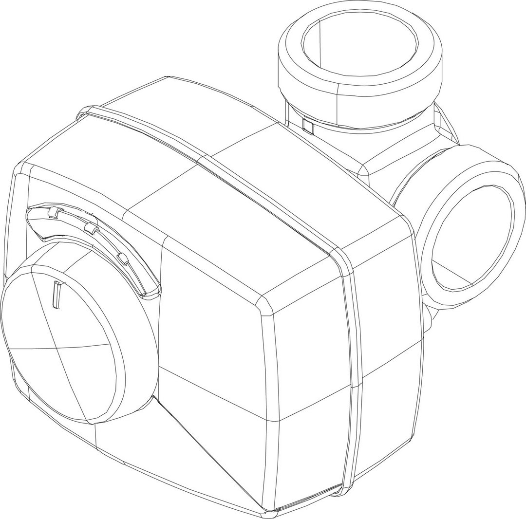 BOSCH Ersatzteil TTNR: 87185908070 3-Wege-Mischer G1" BOSCH Ersatzteil TTNR: 87185908070 3-Wege-Mischer G1"