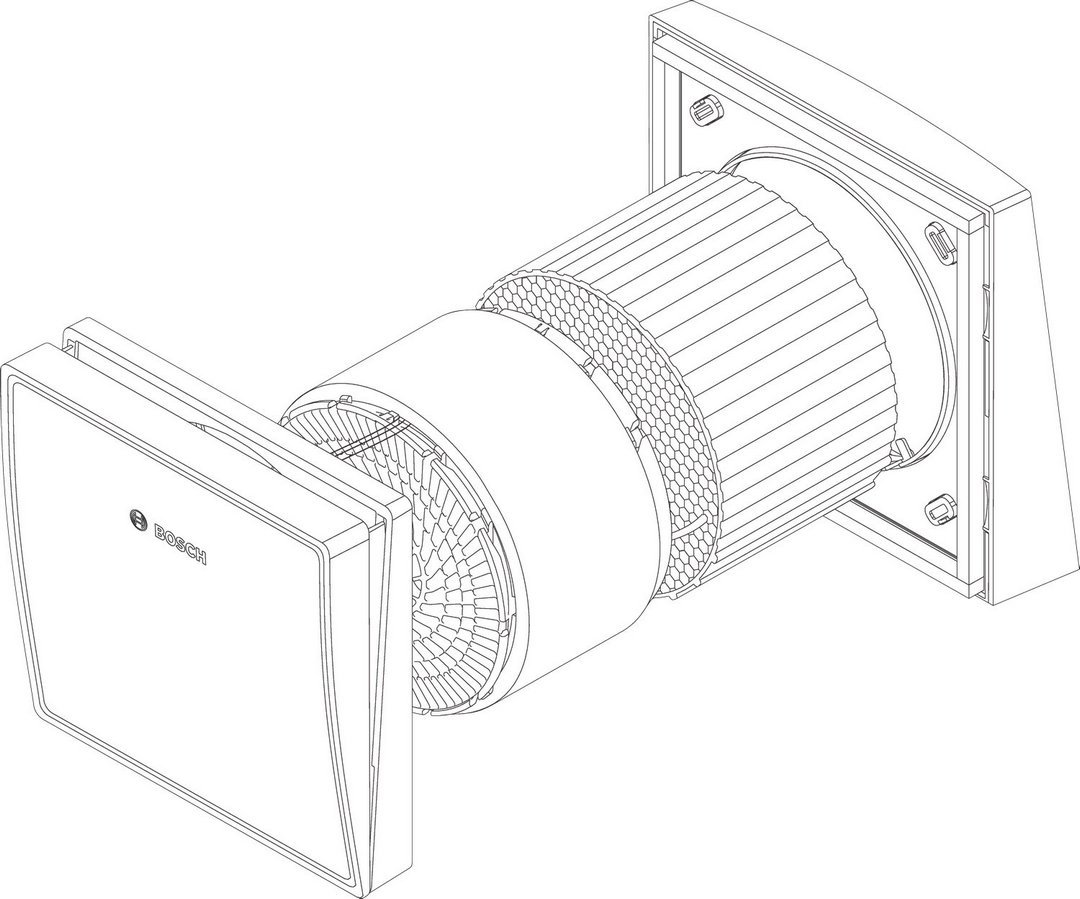 BOSCH Ersatzteil TTNR: 8737716735 Halterung (Filter)