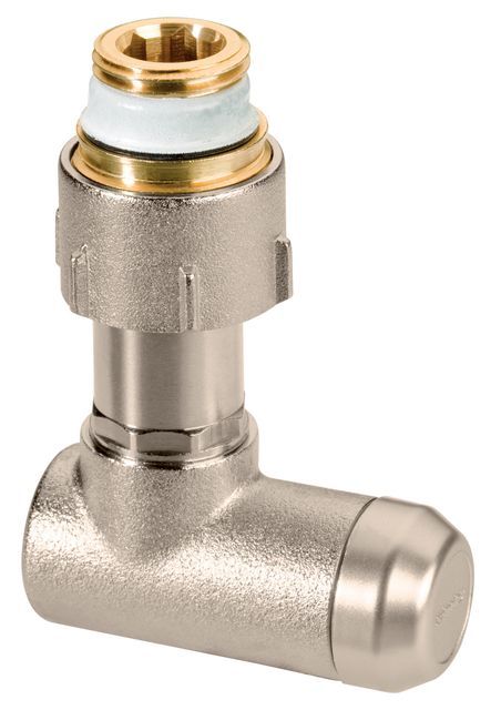 Flamco Teleskop-Eckverschraubung EV1 G3/4i x 12mm MS vern. m. Nippel F13427