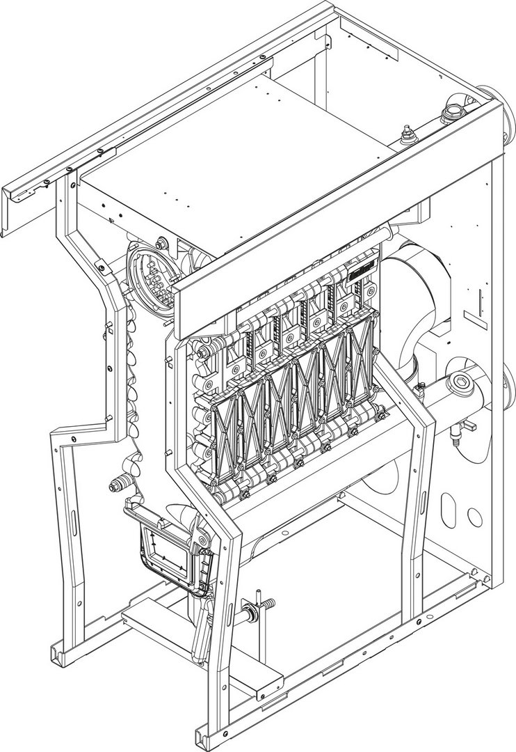 BOSCH Ersatzteil TTNR: 8738804577 Kesselblock CLA-1 7Gld (r) everp