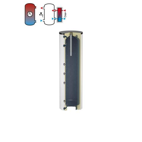 Flamco Ladespeicher Flamcoextherm LS 200 L weiss emailliert 18623