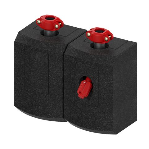 Flamco Absperrset fuer Flamcoamco-UK mit Isolierung DN 40 M66537EWI Flamco Absperrset fuer Flamcoamco-UK mit Isolierung DN 40 M66537EWI