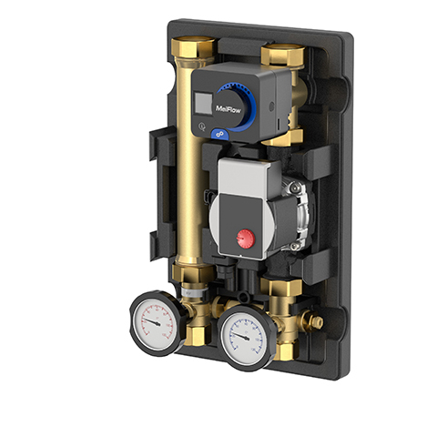 Flamco MeiFlamcoow S RLB DN25, WI Para RLA 1", WI Para 25-180/7 SC, 2-Strang M45841.54WI