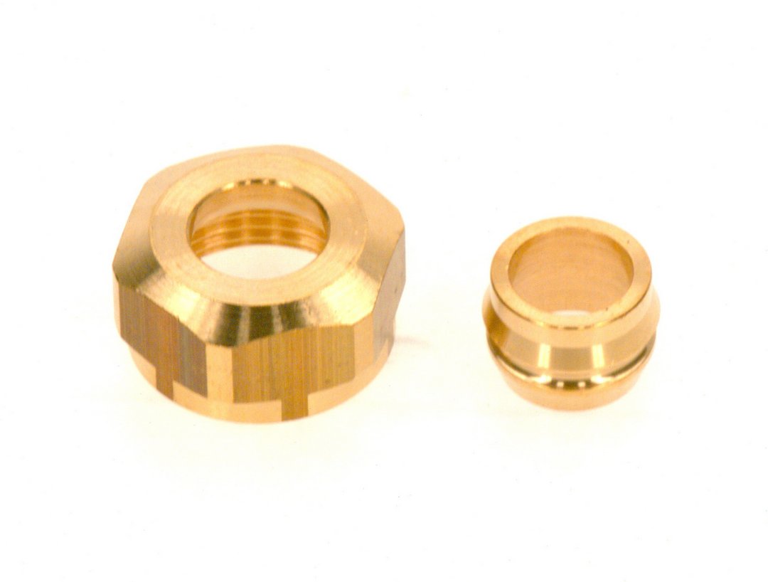 BOSCH Ersatzteil TTNR: 87182214500 Verschraubung 15mm (2x)