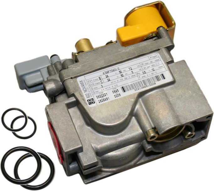 BOSCH Ersatzteil TTNR: 7100767 Gasarmatur kpl. mit O-Ring 11-43 (kW)