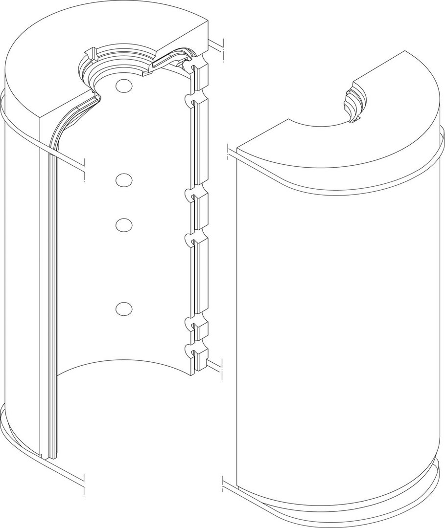 BOSCH Ersatzteil TTNR: 7735501789 Waermeschutz Speicher 750.6 d:790 everp BOSCH Ersatzteil TTNR: 7735501789 Waermeschutz Speicher 750.6 d:790 everp