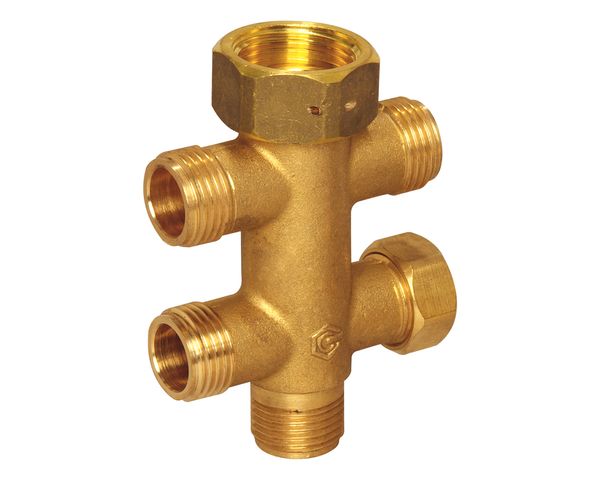 Flamco 5-fach Verteiler DN15 ueberwurfmutter G1 - 5 x G1/2 AG M1390400 Flamco 5-fach Verteiler DN15 ueberwurfmutter G1 - 5 x G1/2 AG M1390400