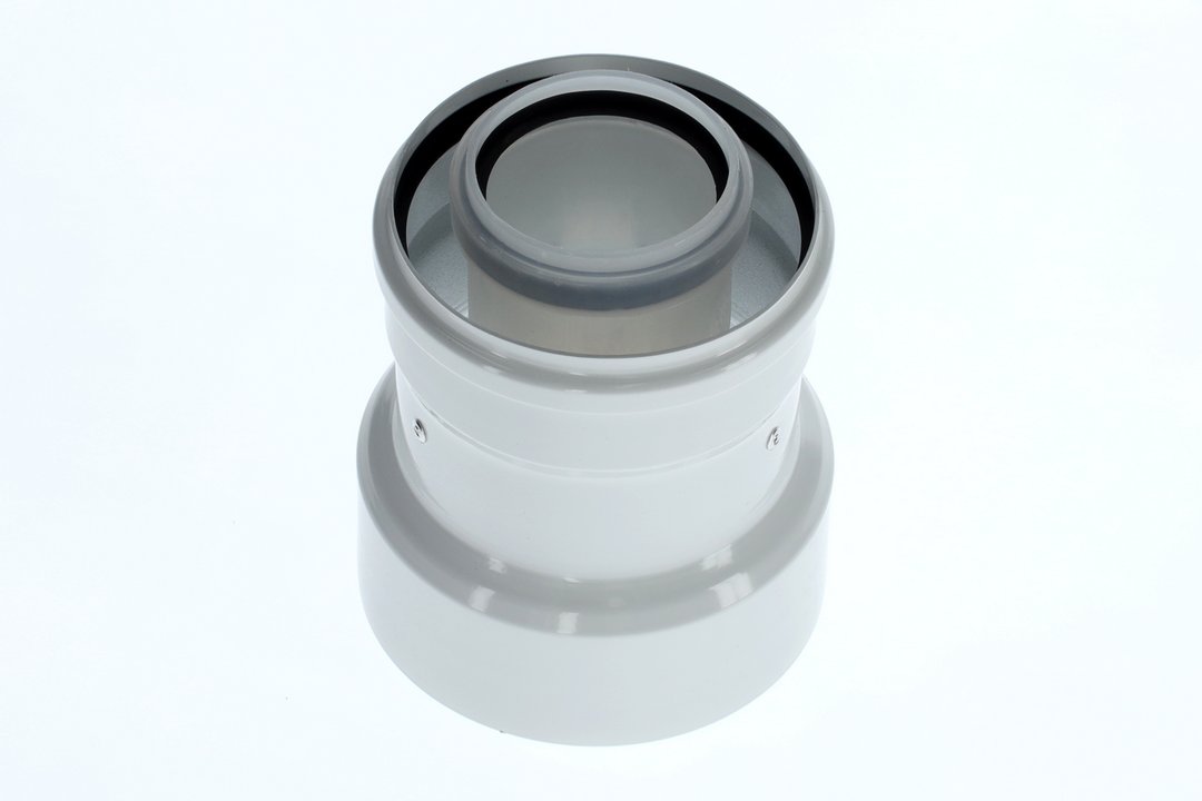 BOSCH Ersatzteil TTNR: 87155021170 Adapter d: 80/125 mm auf d: 60/100 mm