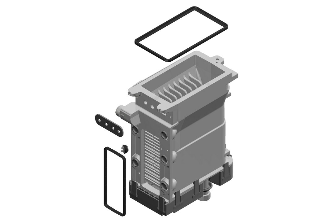 BOSCH Ersatzteil TTNR: 8737708009 Waermetauscher basic block