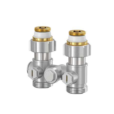 Flamco Einrohr-Hahnblock EXCL. Durchg.D1/50 G3/4i x G3/4a MS vern. m. Nippel F10001 Flamco Einrohr-Hahnblock EXCL. Durchg.D1/50 G3/4i x G3/4a MS vern. m. Nippel F10001