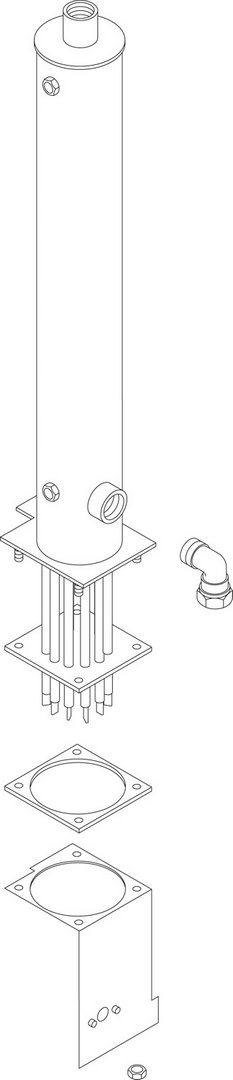 BOSCH Ersatzteil TTNR: 87155035430 Elektroheizung 3/4" BOSCH Ersatzteil TTNR: 87155035430 Elektroheizung 3/4"