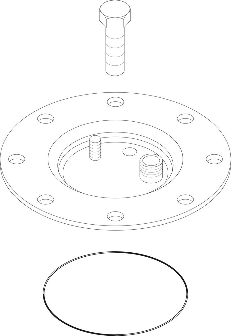 BOSCH Ersatzteil TTNR: 7735500187 Handlochdeckel D210 LT/L everp