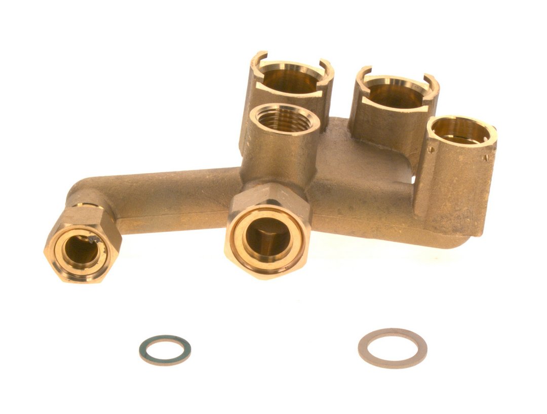 BOSCH Ersatzteil TTNR: 7100864 Ruecklauf-Sammelstueck kpl Linea Single-11 BOSCH Ersatzteil TTNR: 7100864 Ruecklauf-Sammelstueck kpl Linea Single-11