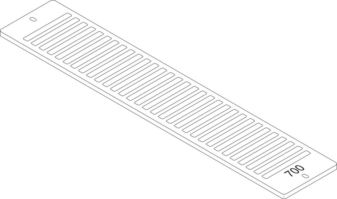 BOSCH Ersatzteil TTNR: 87183403070 Aufsteckgitter 20/22-700 RAL9016 everp
