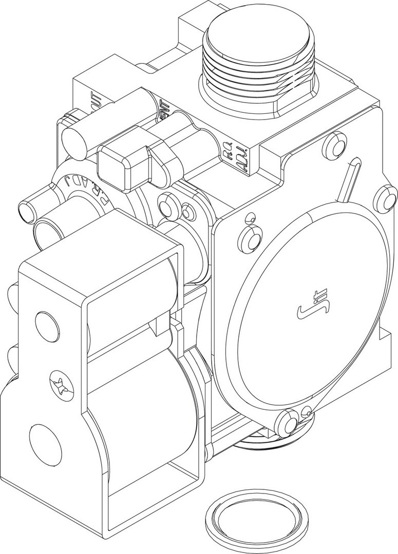 BOSCH Ersatzteil TTNR: 87186455470 Gasarmatur BOSCH Ersatzteil TTNR: 87186455470 Gasarmatur