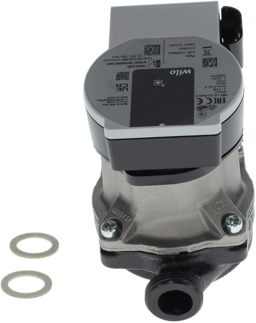 BOSCH Ersatzteil TTNR: 8735300809 Pumpe SWiE1W 7.5MH CH 6H special SW BOSCH Ersatzteil TTNR: 8735300809 Pumpe SWiE1W 7.5MH CH 6H special SW