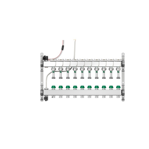 Flamco Secos Systemverteiler 10 Kreise vormontiert und vorverdrahtet F18826 Flamco Secos Systemverteiler 10 Kreise vormontiert und vorverdrahtet F18826