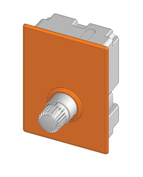 Flamco Abdeckung f. Regelbox m. Kopf aussen Kunststoff weiss kl. Bauform F11875 Flamco Abdeckung f. Regelbox m. Kopf aussen Kunststoff weiss kl. Bauform F11875