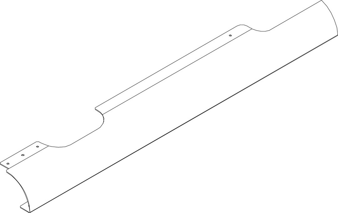 BOSCH Ersatzteil TTNR: 8738211442 Platte oben rechts