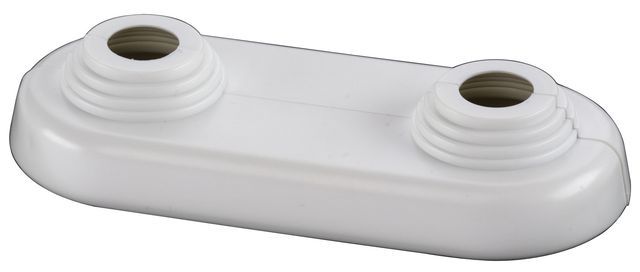 Flamco Doppelrosette Flamcoach 10-22mm x Achsabstand 50mm Kst. weiss F44214 Flamco Doppelrosette Flamcoach 10-22mm x Achsabstand 50mm Kst. weiss F44214