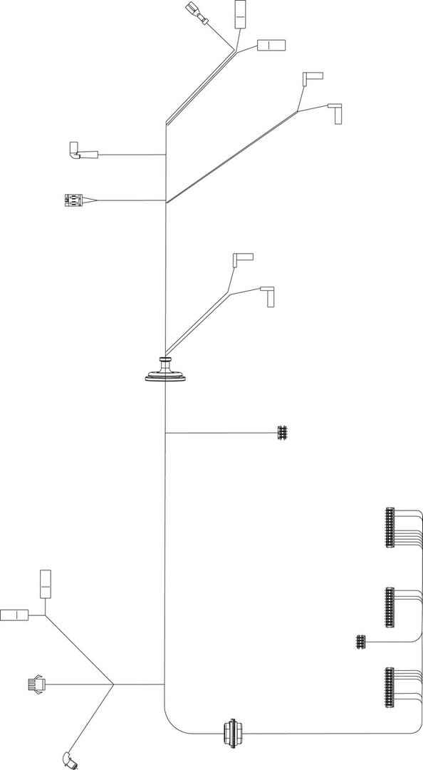 BOSCH Ersatzteil TTNR: 87186459510 Kabelbaum