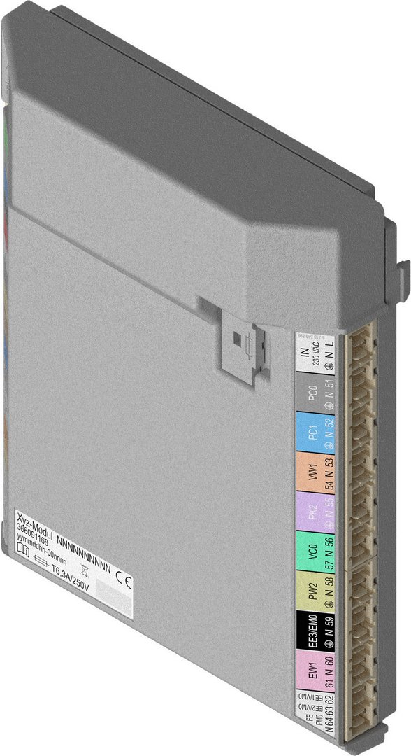 BOSCH Ersatzteil TTNR: 8738215124 Steuereinheit CUHP V1.21 Bo/Ju